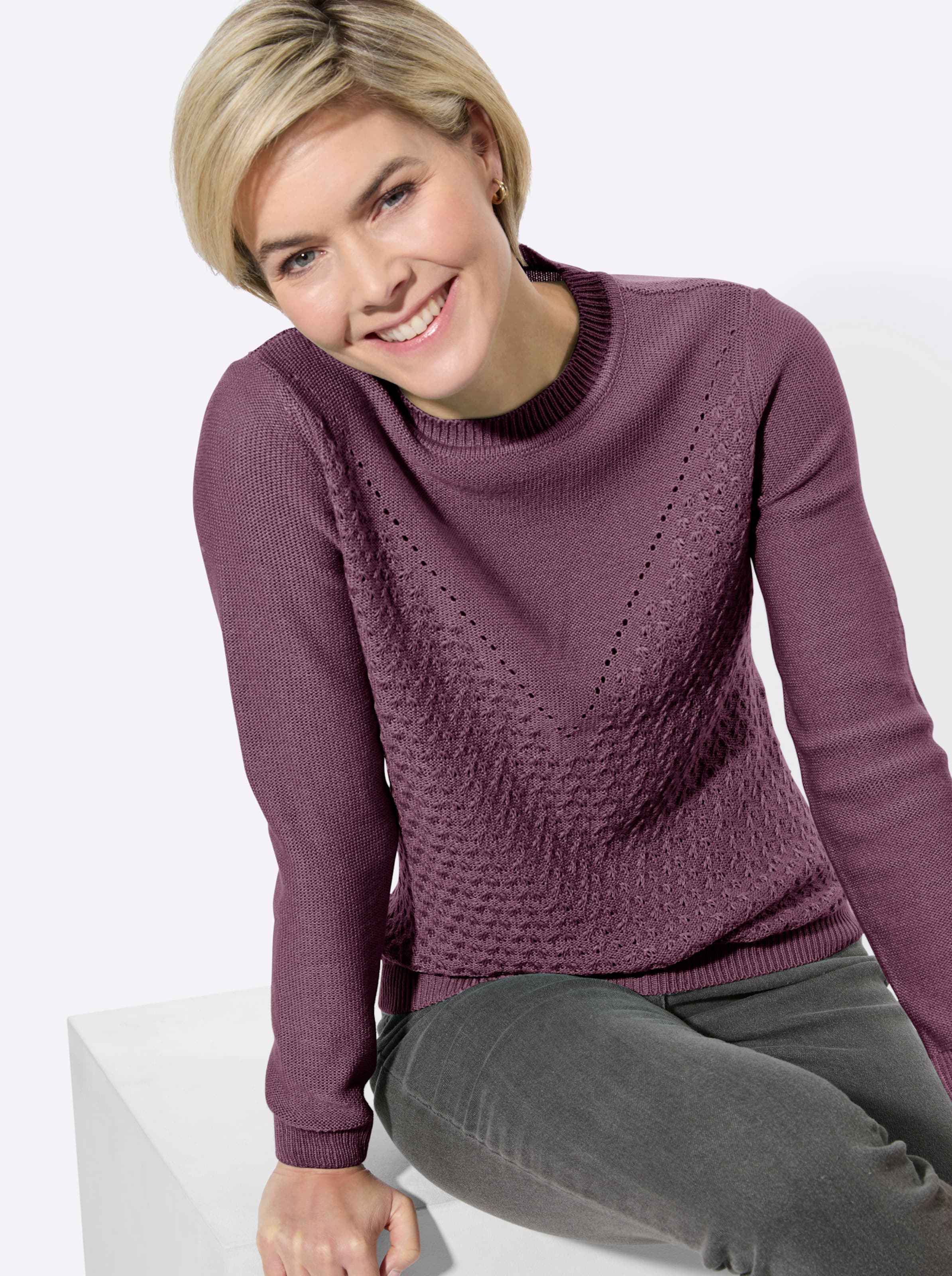 Thumbnail - Rundhalspullover