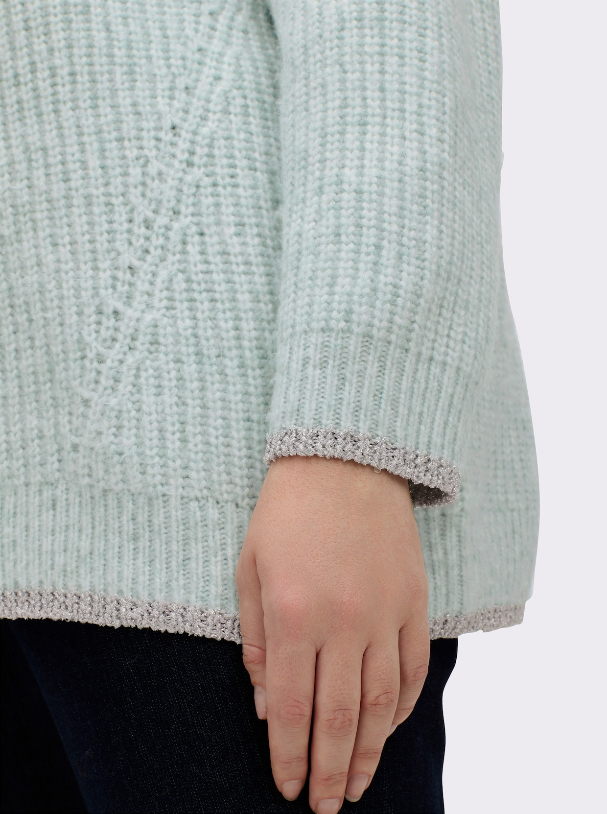 sheego Pullover - mint