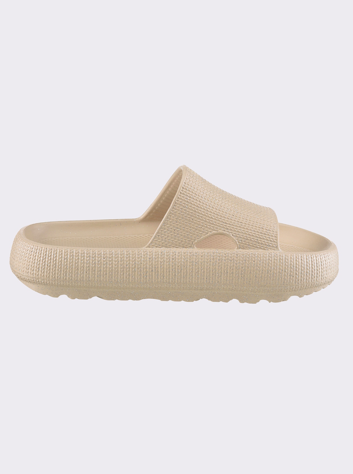 heine Pantolette - sand-gemustert