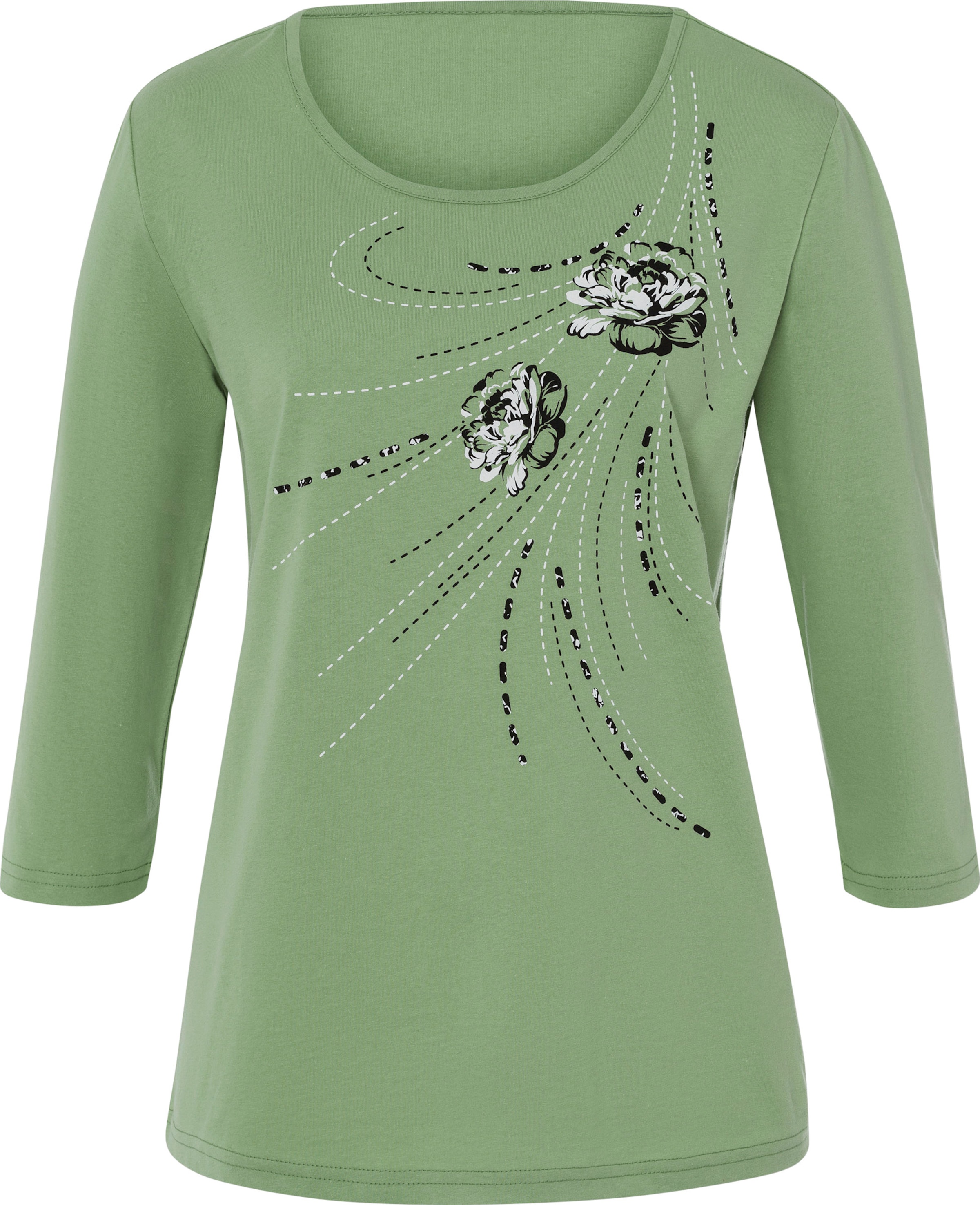 Classic Basics T-shirt Shirt met 3/4-mouwen (1-delig)