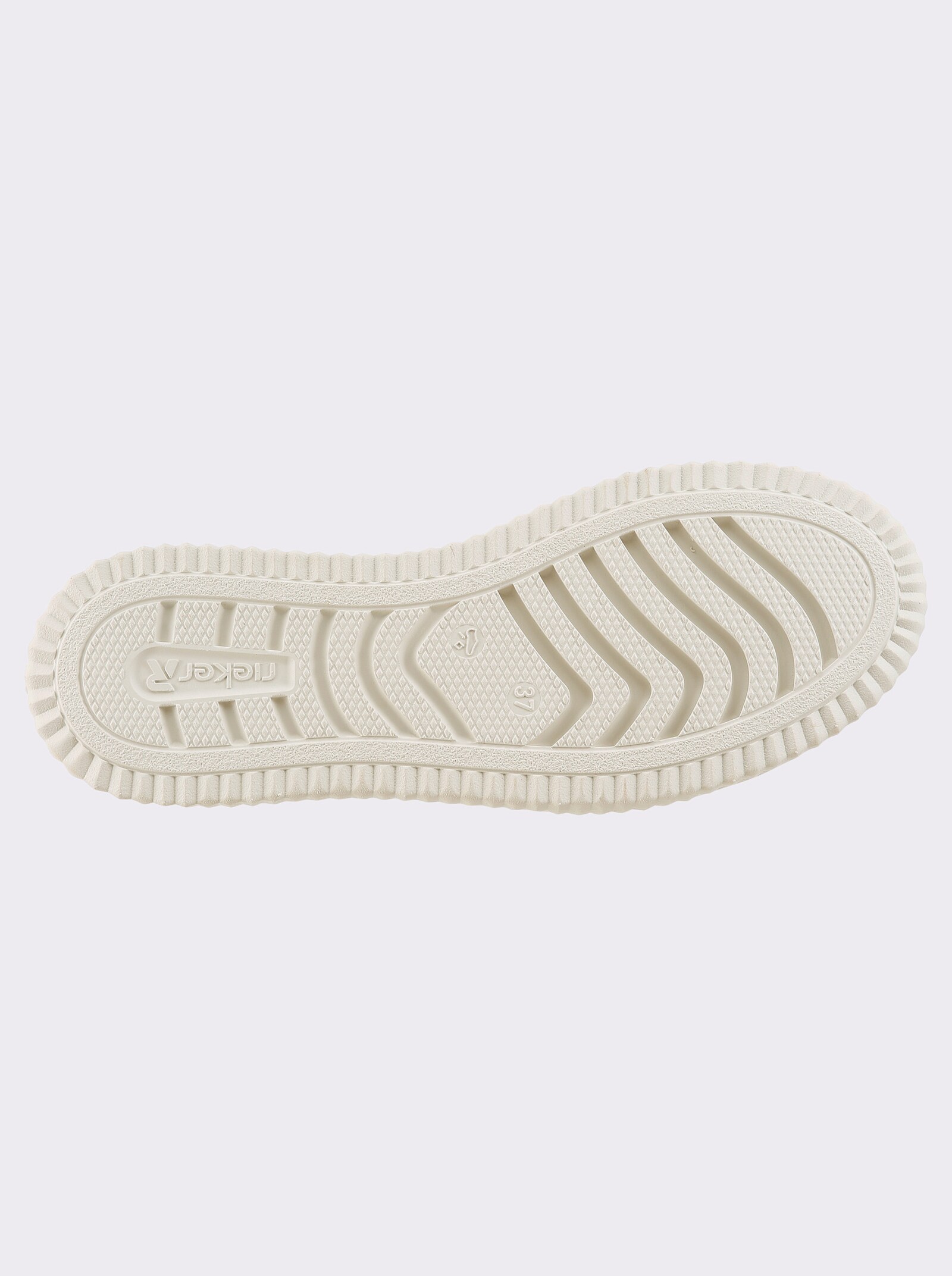 Rieker Sneaker mit Zierperlen - beige