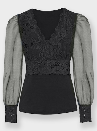 heine Langarmshirt - schwarz