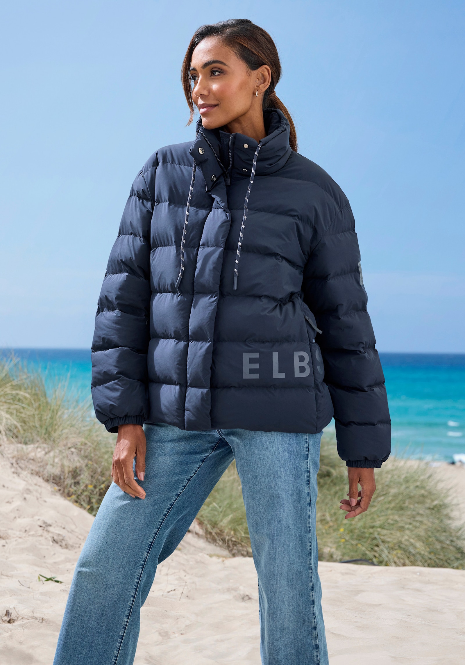 Elbsand Steppjacke - marine