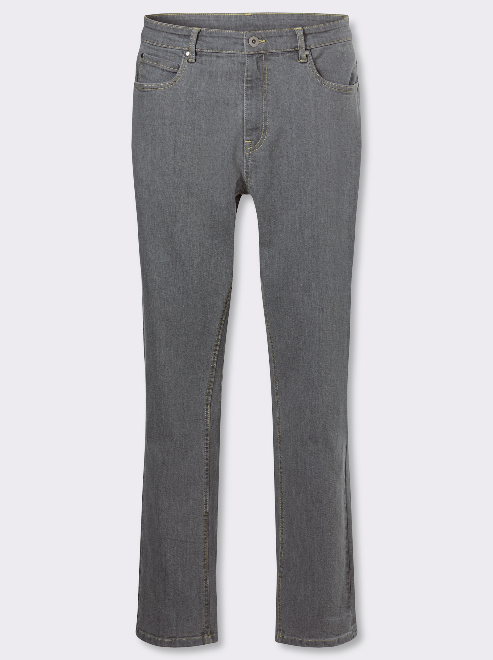 Marco Donati Jeans mit Kontrastnähten - grey denim