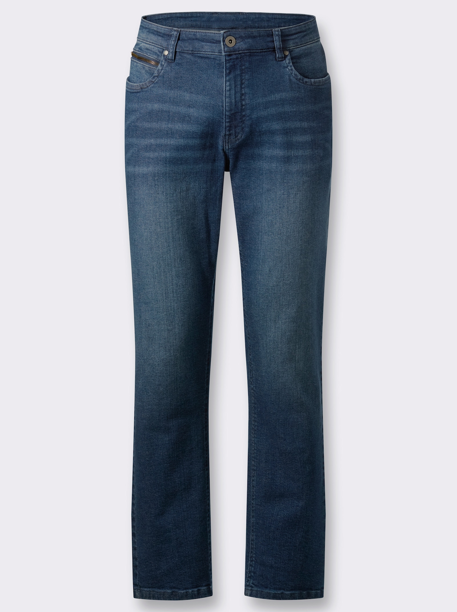 Jeans mit effektvoller Waschung - blue-stone-washed