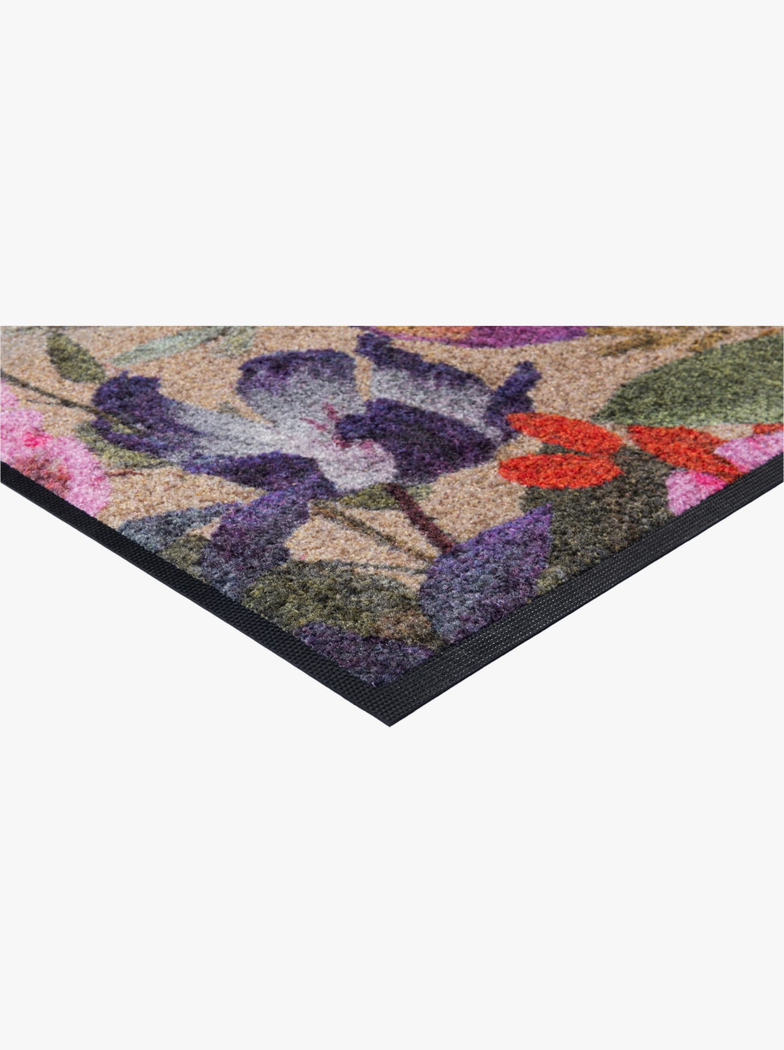 wash+dry by Kleen-Tex Fußmatte - blau-beige-bedruckt