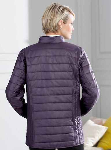 Steppjacke - lila