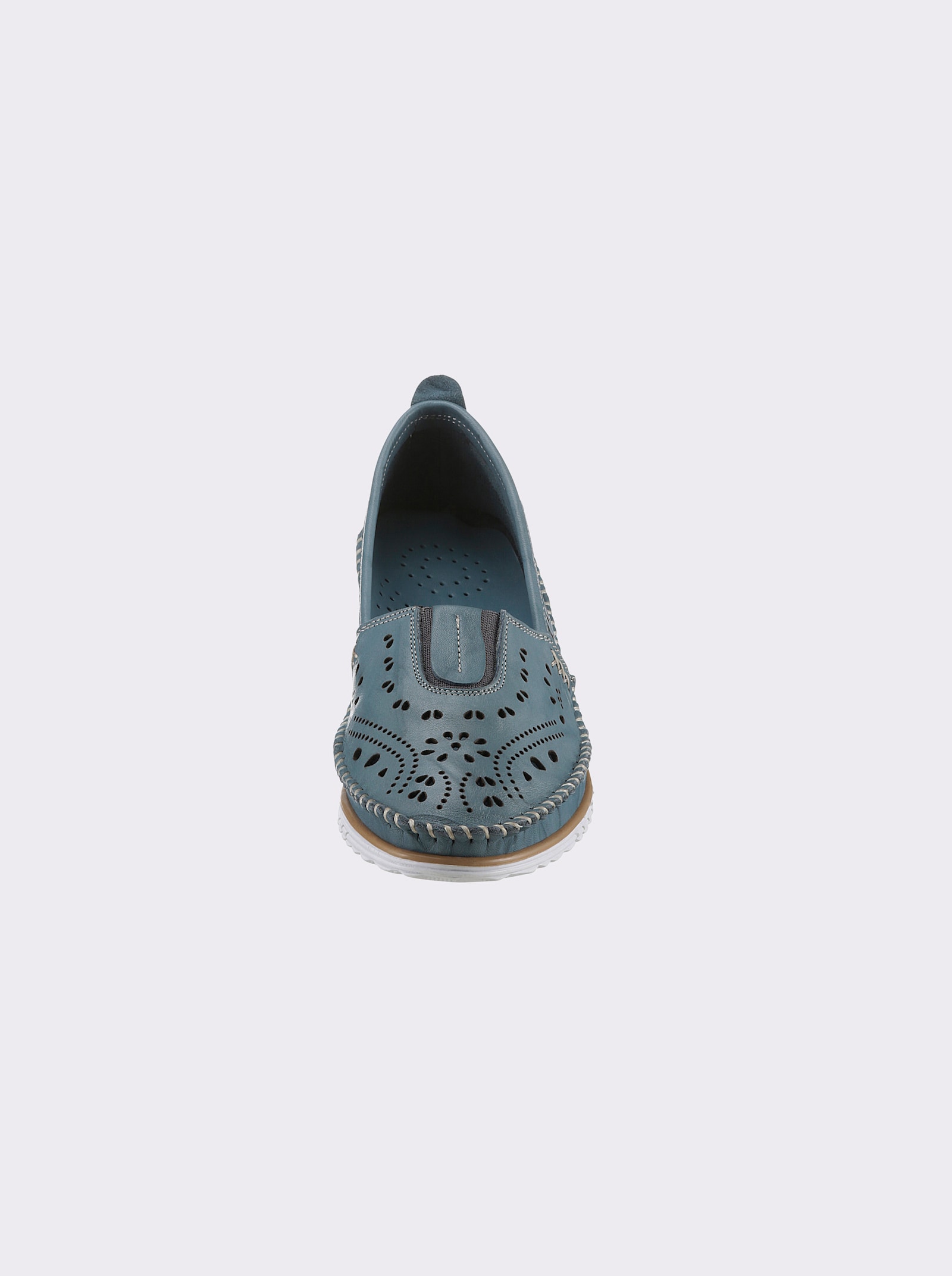 Andrea Conti Slipper - jeansblau