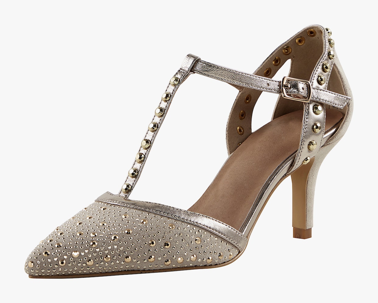 heine pumps - goudkleur