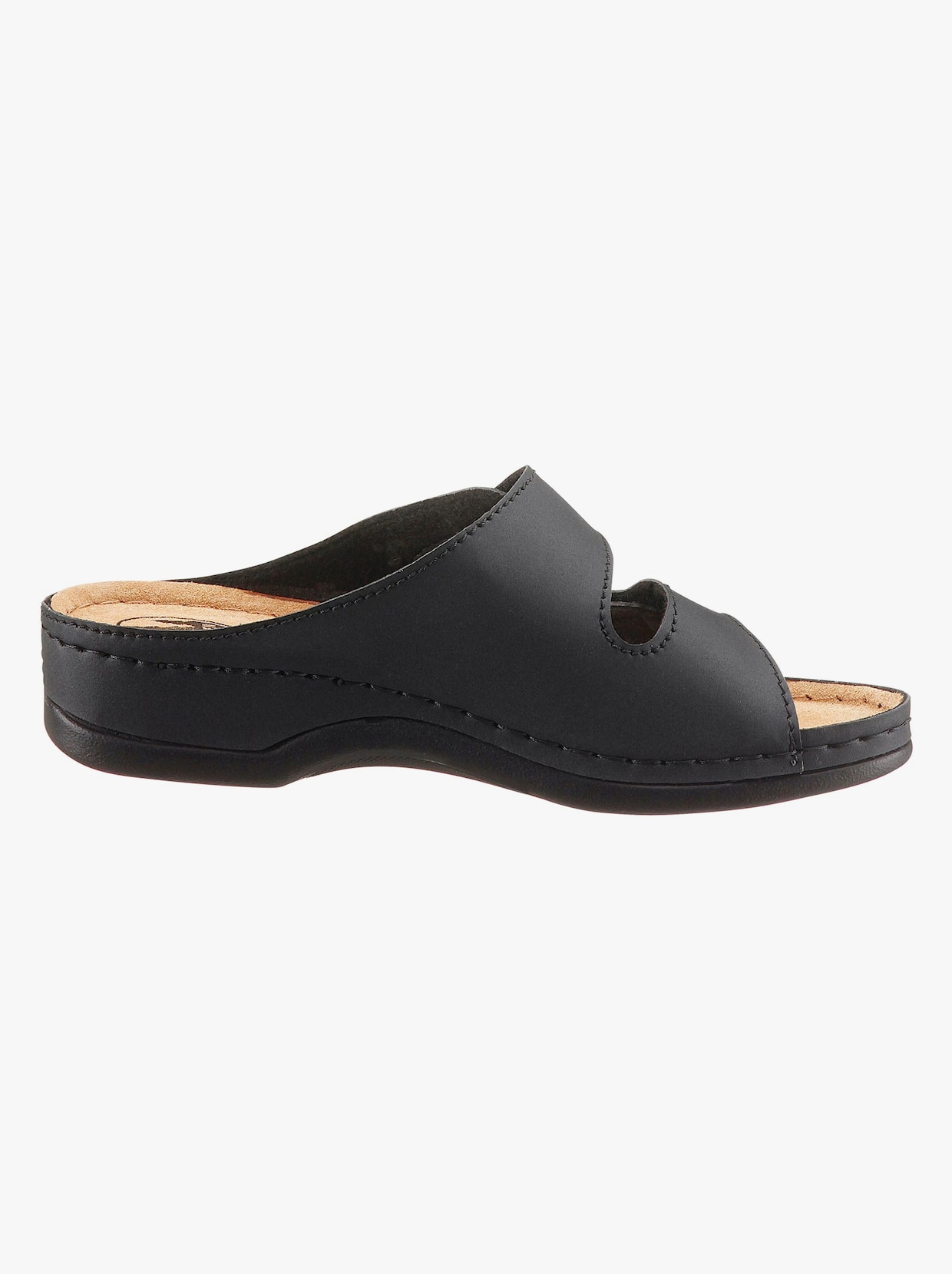 Franken Schuhe Slippers - zwart