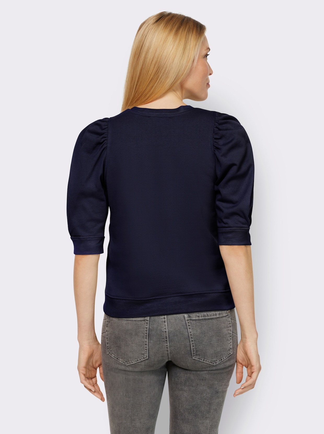 heine sweatshirt - marine