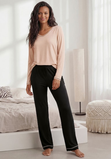 Buffalo Pyjamaoberteil - beige