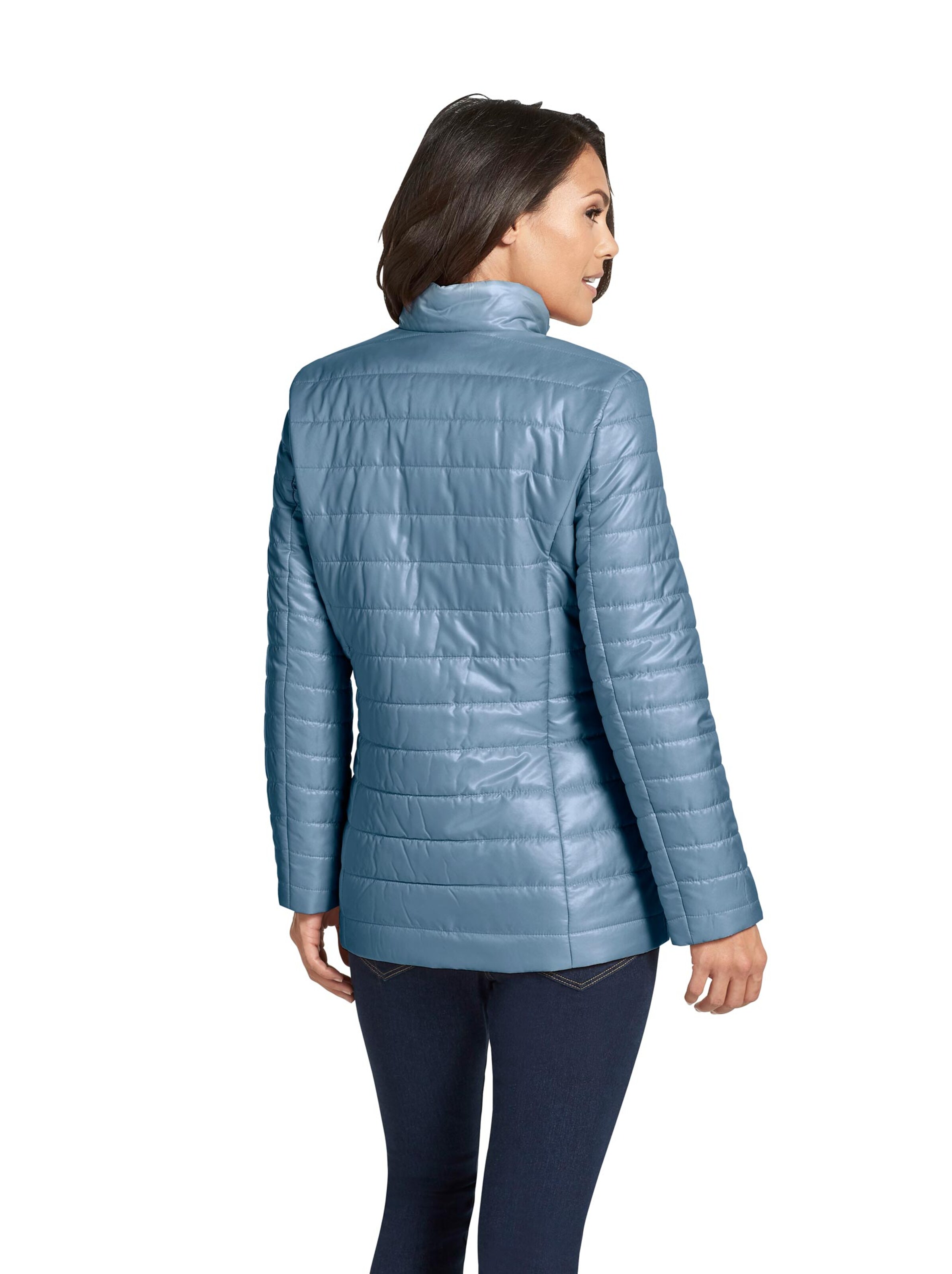 Jacke - jeansblau