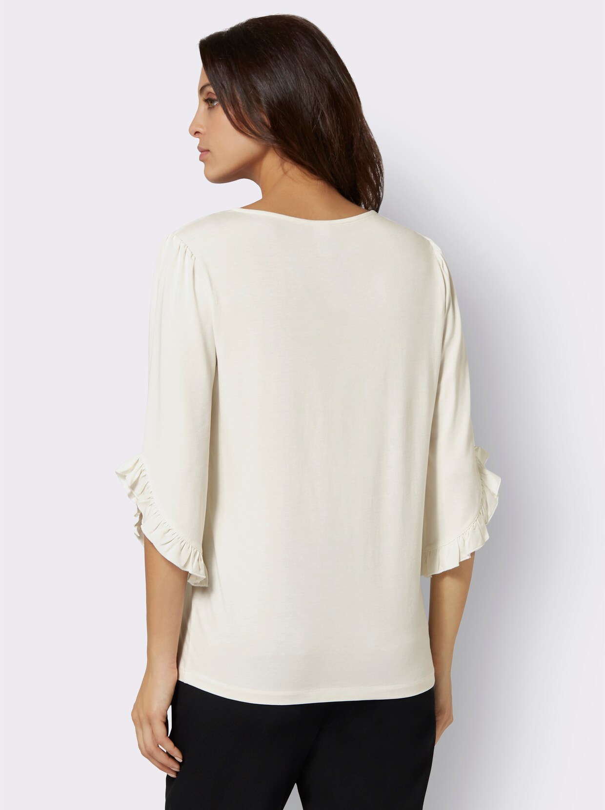 Kapuzenshirt - ecru