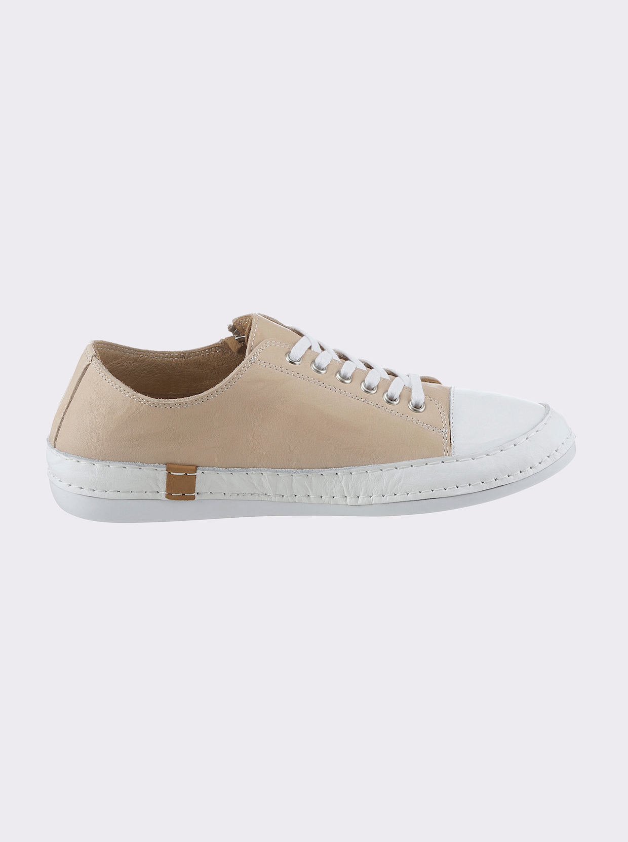 Andrea Conti Sneaker - creme-weiß