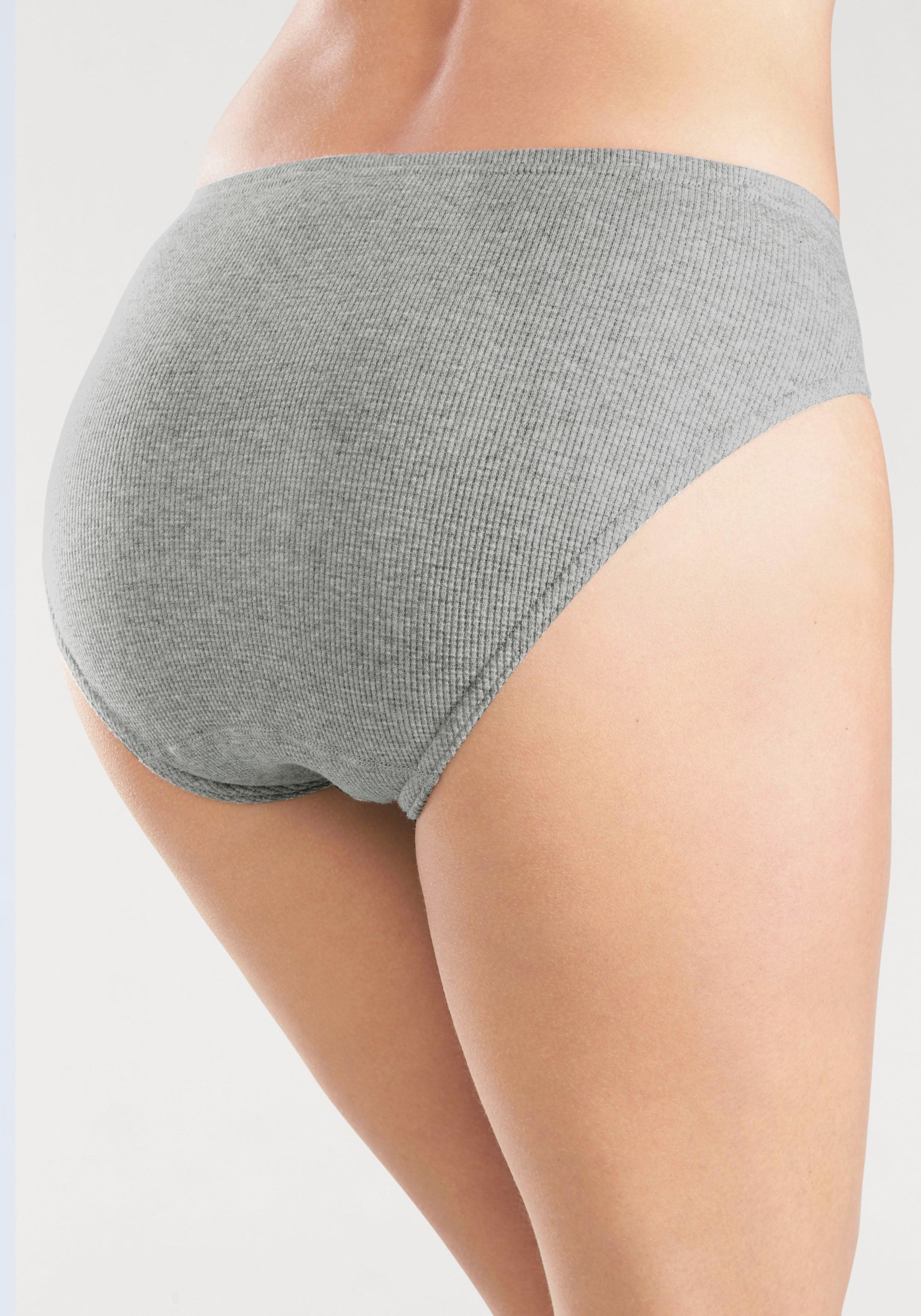 petite fleur Bikinislip - rot, weiß, marine, grau-meliert, marine