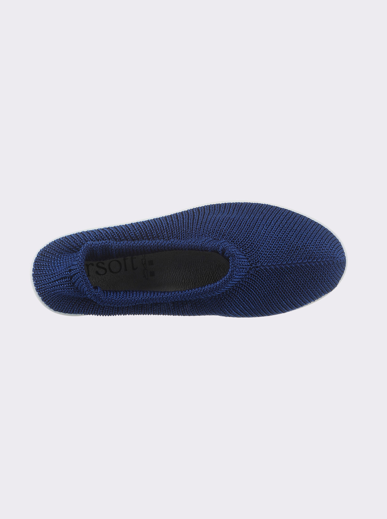 airsoft comfort+ Slipper mit Wechselfußbett - marine