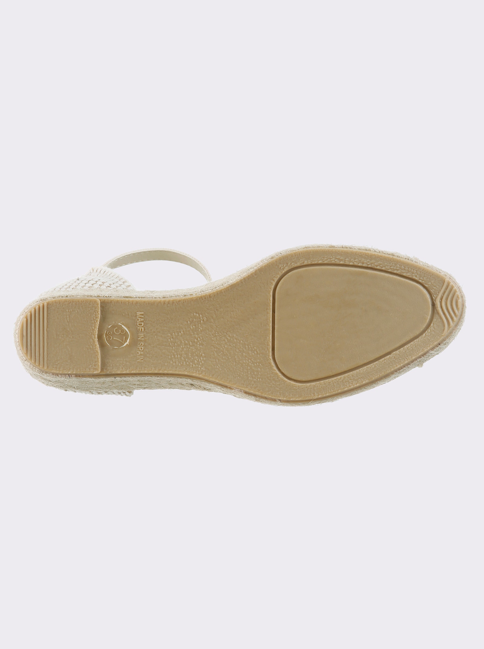 heine Keilsandalette - beige-bunt