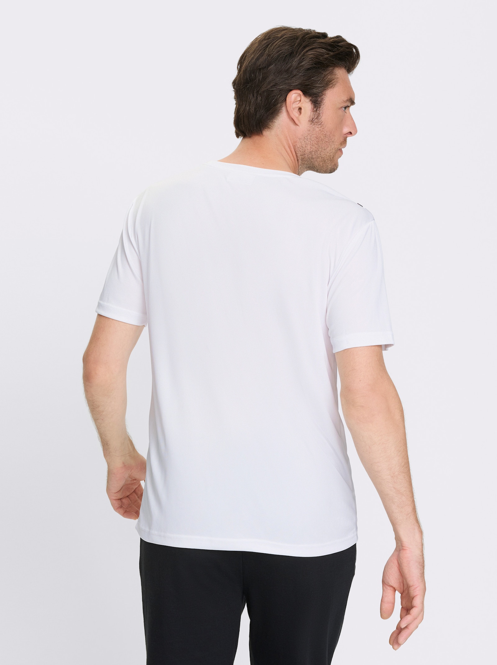 Catamaran Sports Funktionsshirt mit atmungsaktiver Wabenstruktur - weiß