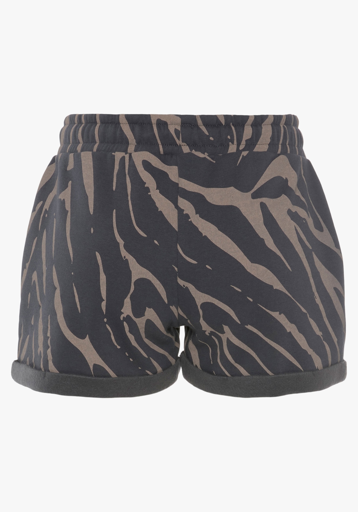 LASCANA Short décontracté - gris foncé-taupe