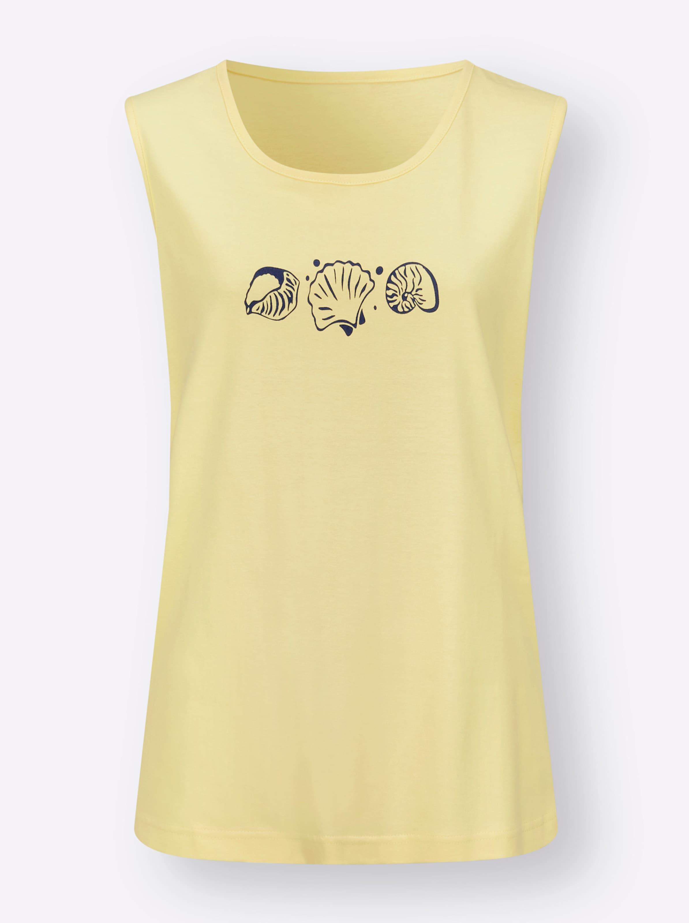 Sheego Damen Zitrone Shirttop - Bild 2