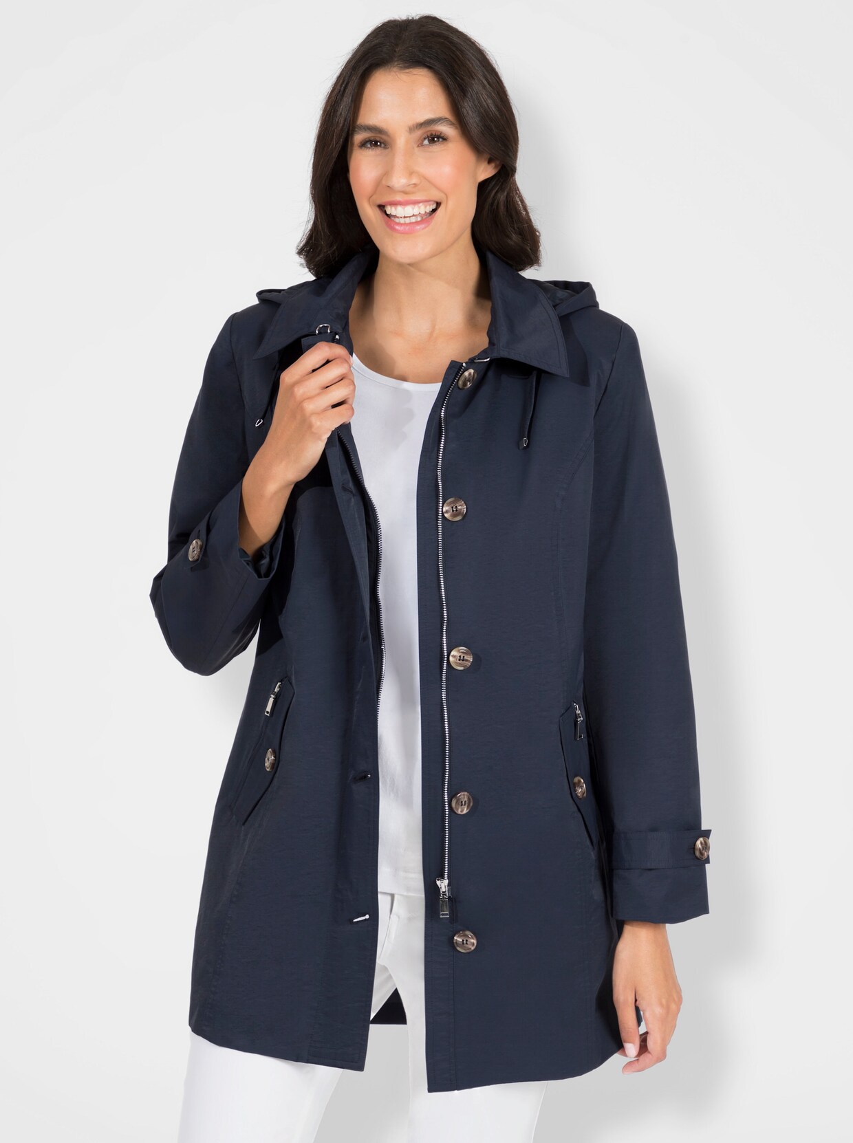 Longjacke - marine