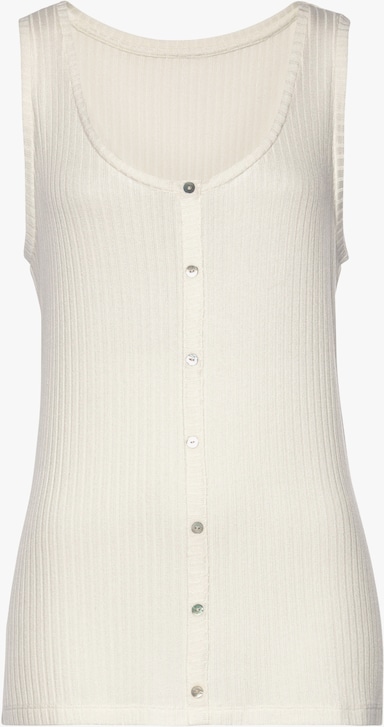 Vivance Ripptanktop - creme