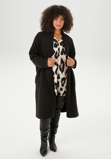 Aniston PLUS Strickjacke - schwarz
