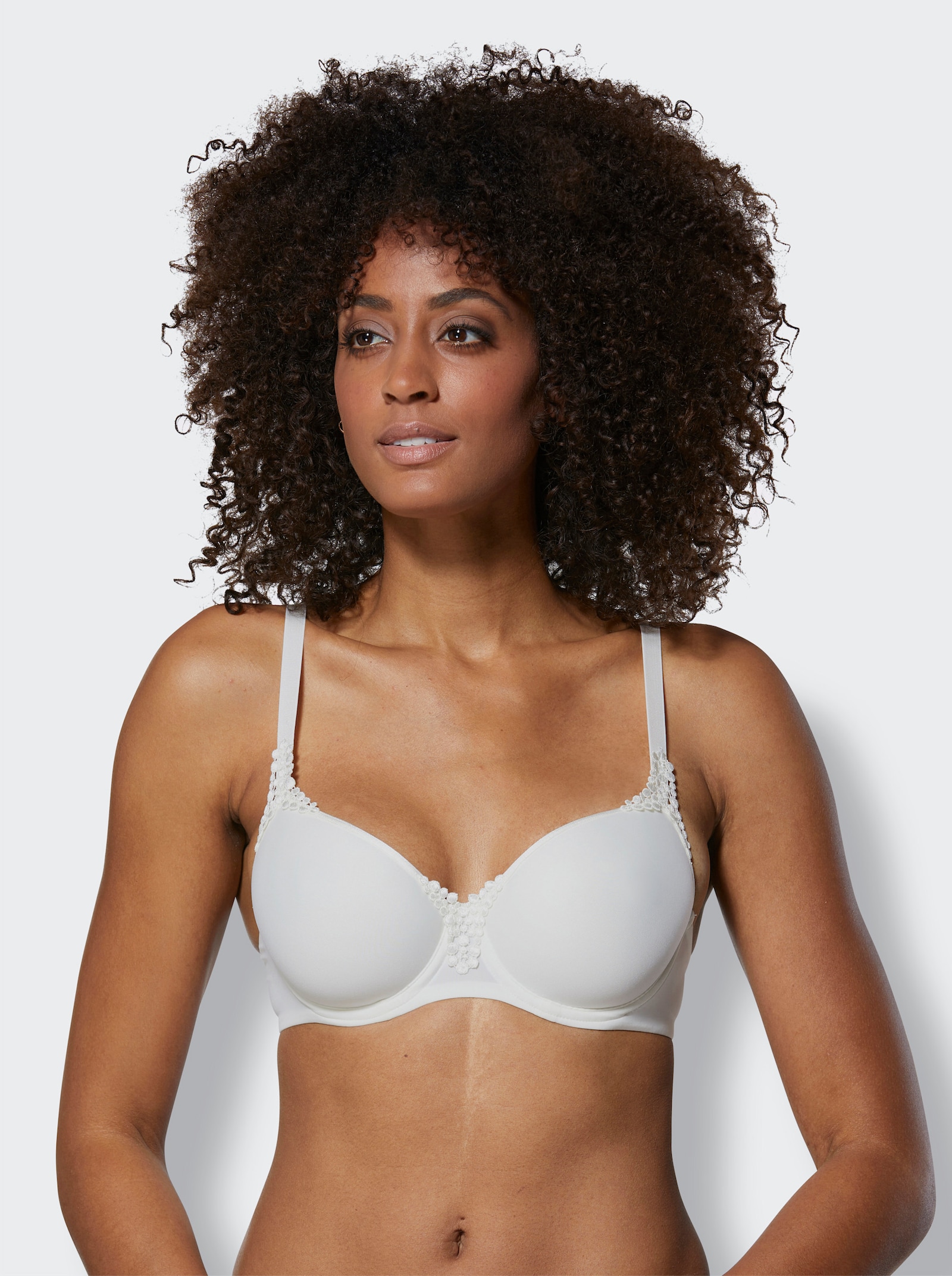 Viania T-Shirt-BH mit Bügel mit Spacer-Cups - ecru