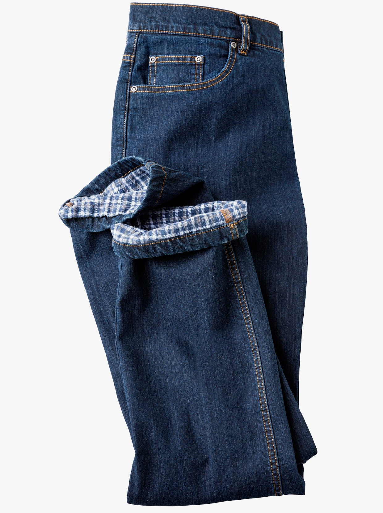 Thermo-Jeans - blue-stone-washed