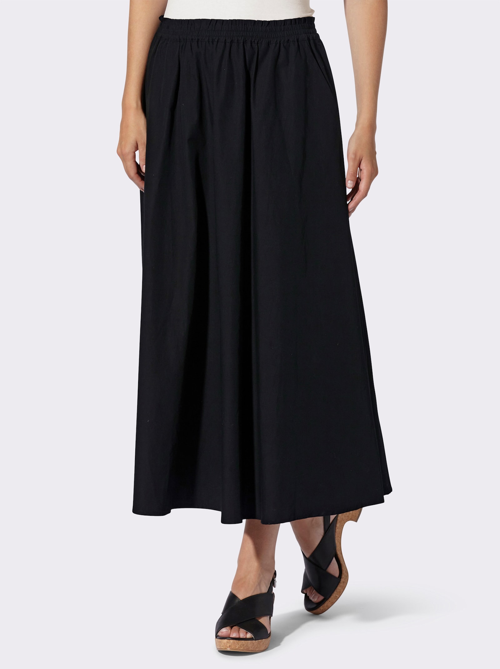 heine Schlupfrock in A-Form - schwarz