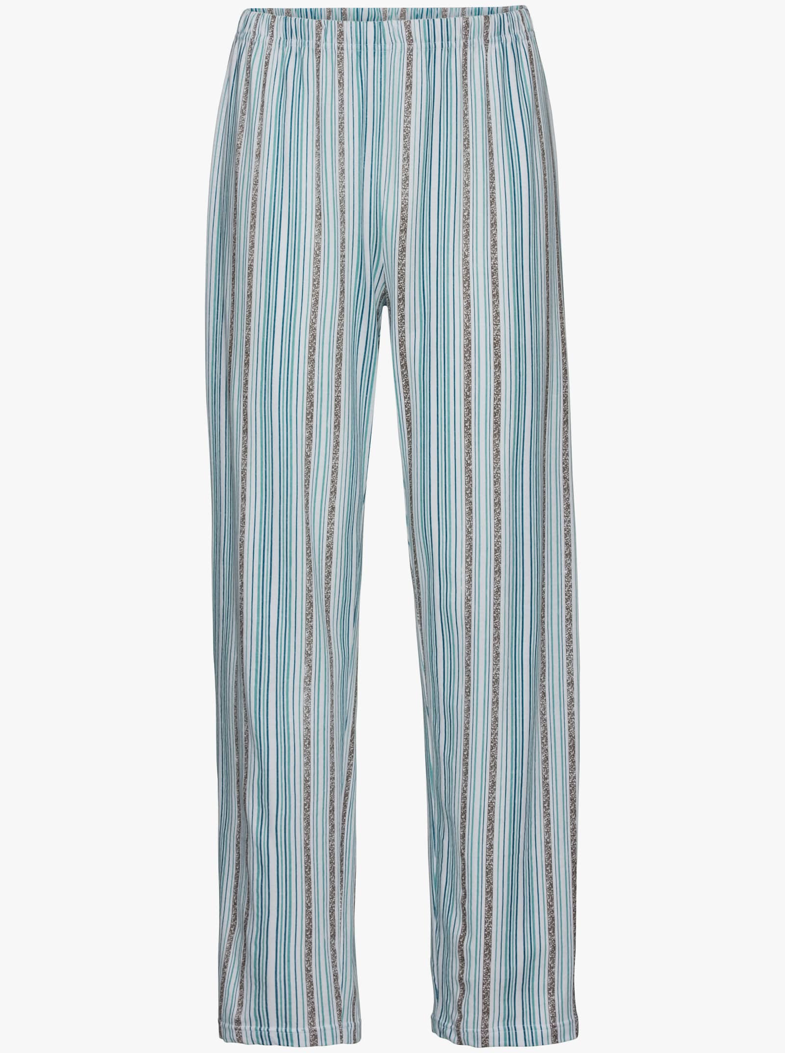 KINGsCLUB Pyžama - nefritová+nefritová-proužek