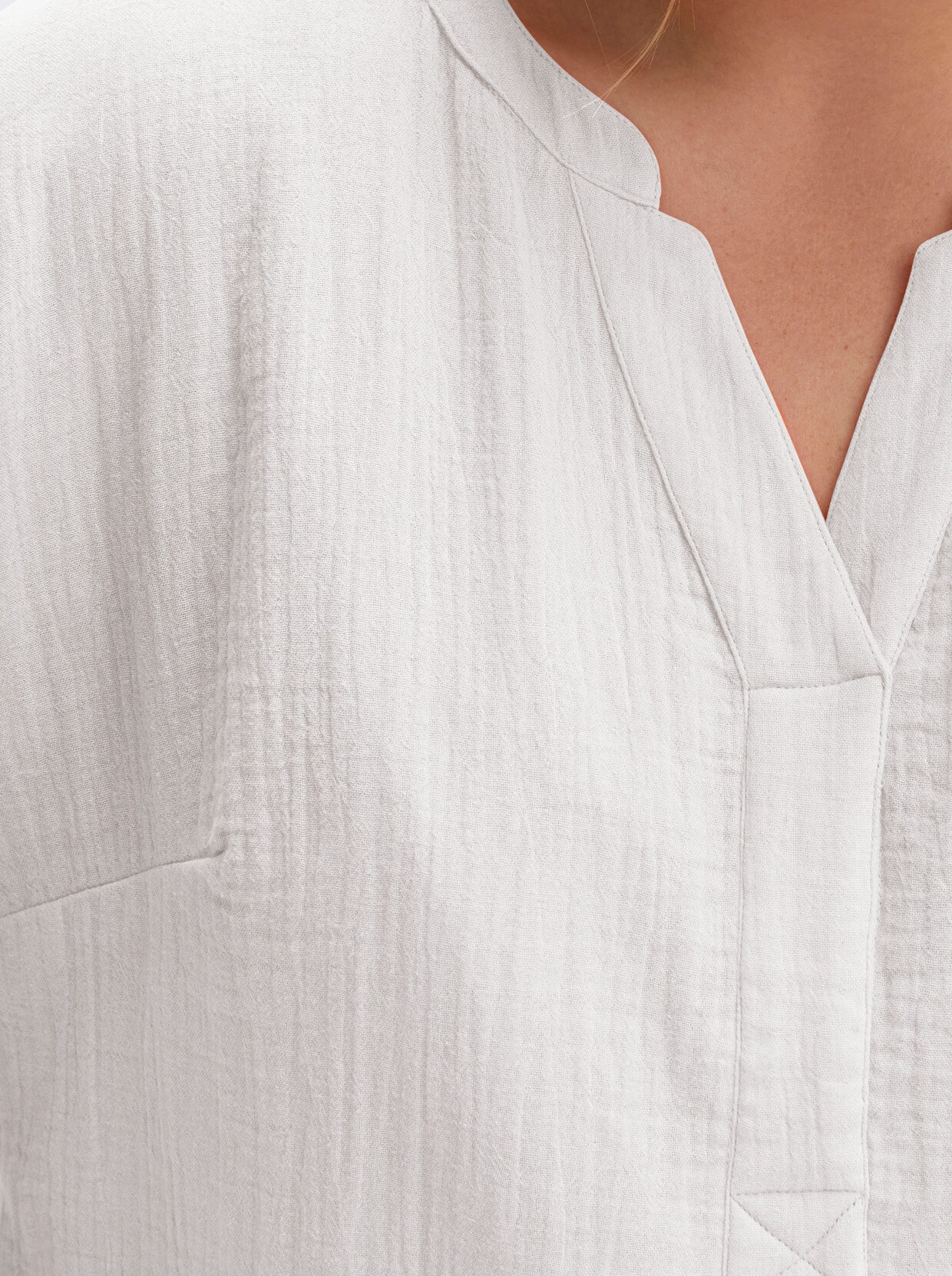 Sommerkleid in Musselin-Qualität - weiß