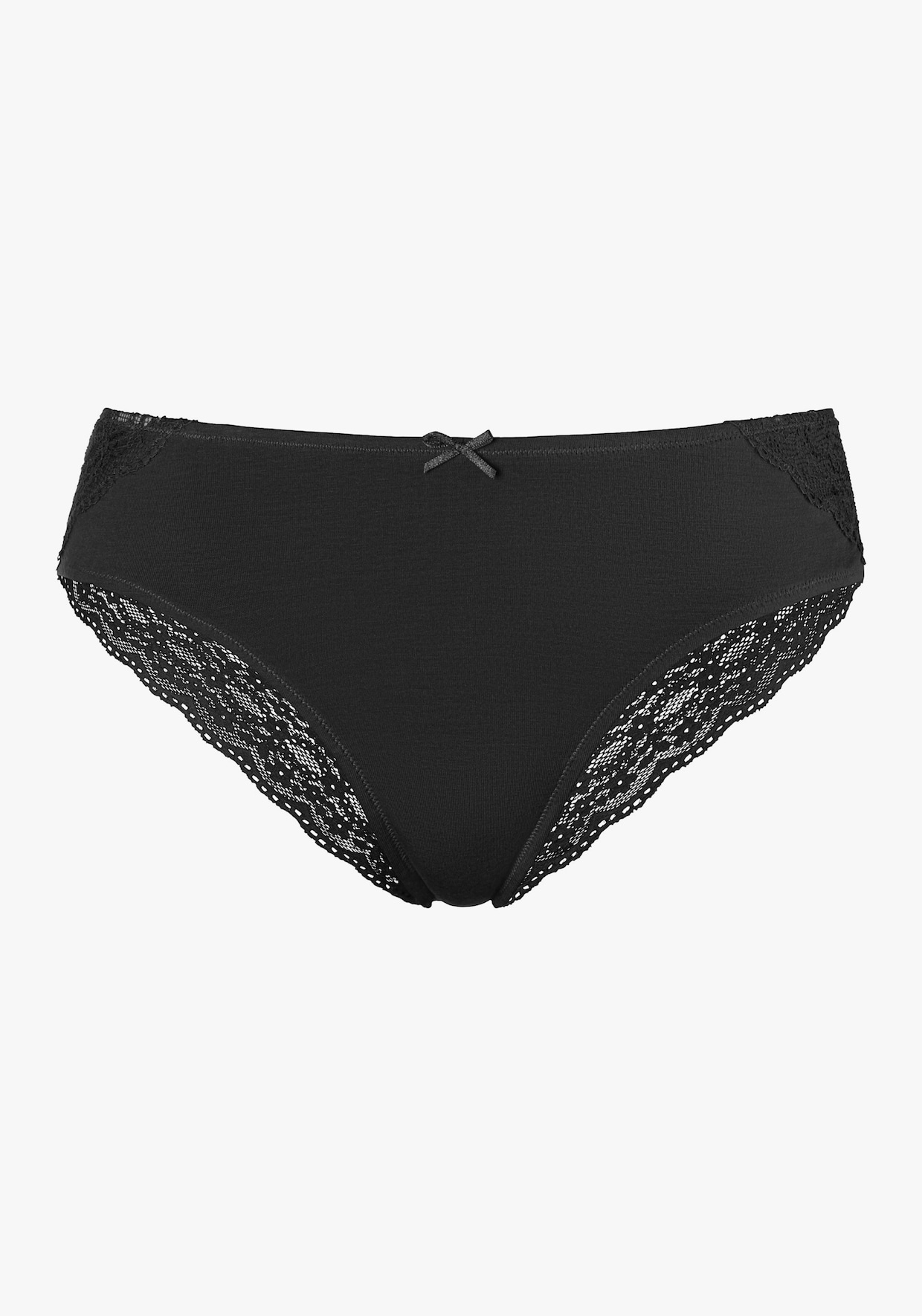 Vivance Brasilslip - creme, grau meliert, schwarz