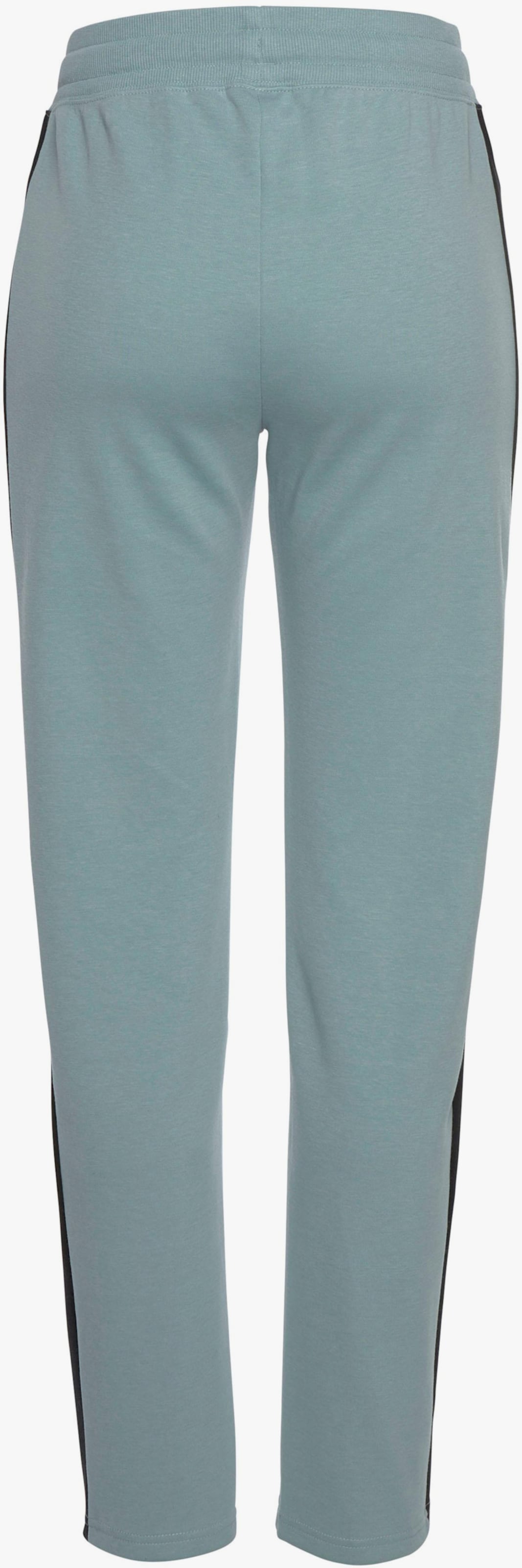 Loungehose - mint-schwarz