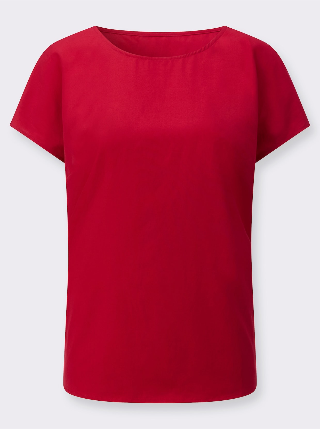 Baumwollbluse - rot