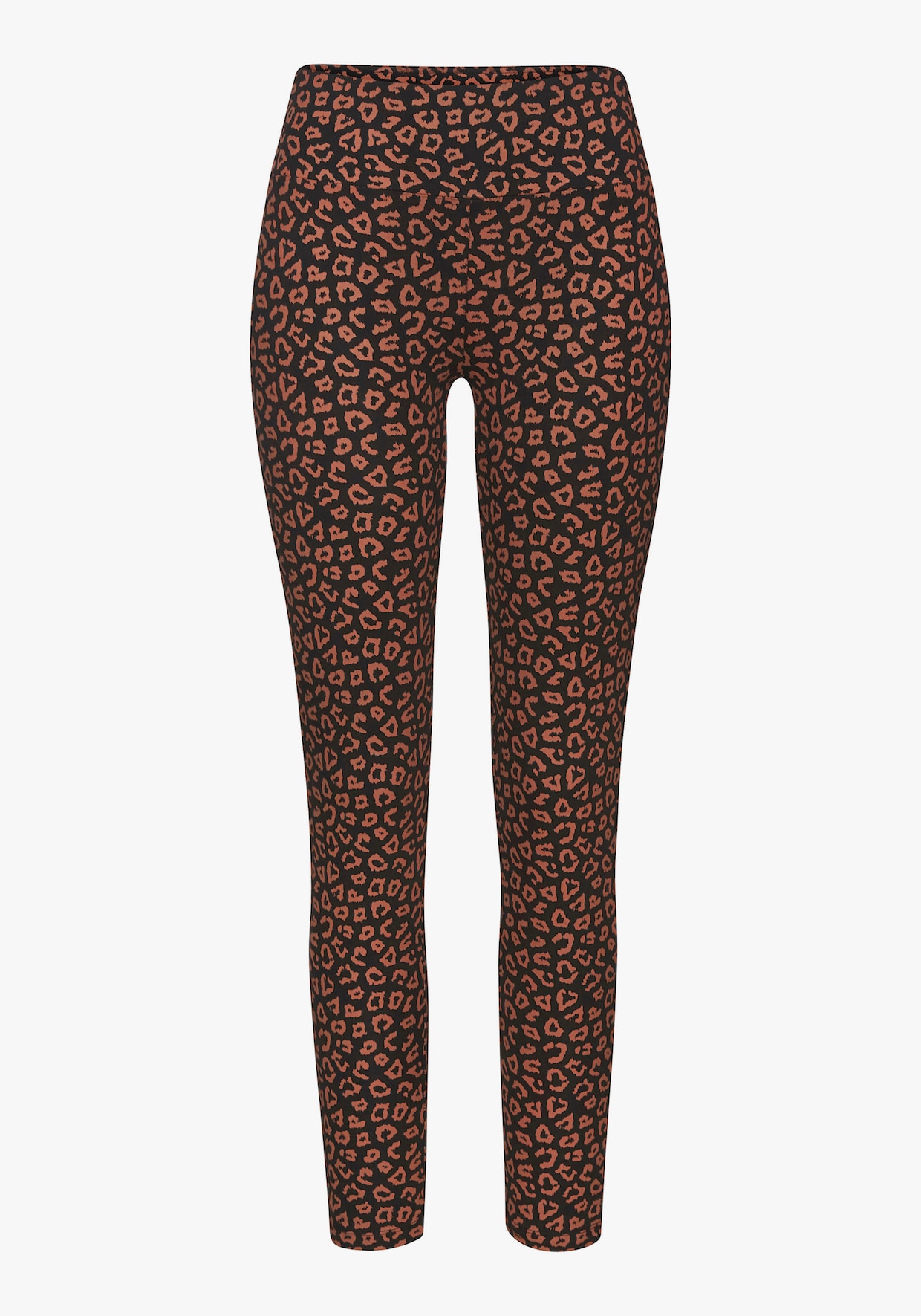 LASCANA Leggings - schwarz-leo