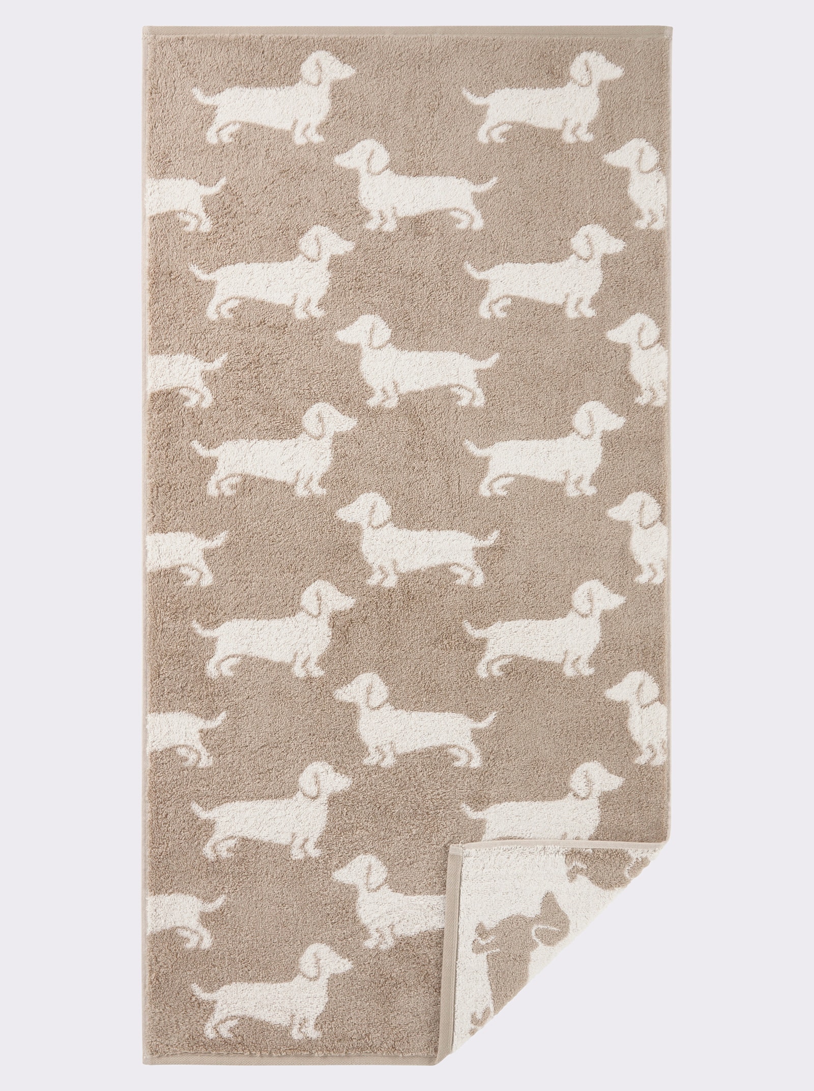 Cawö Handdoek - beige