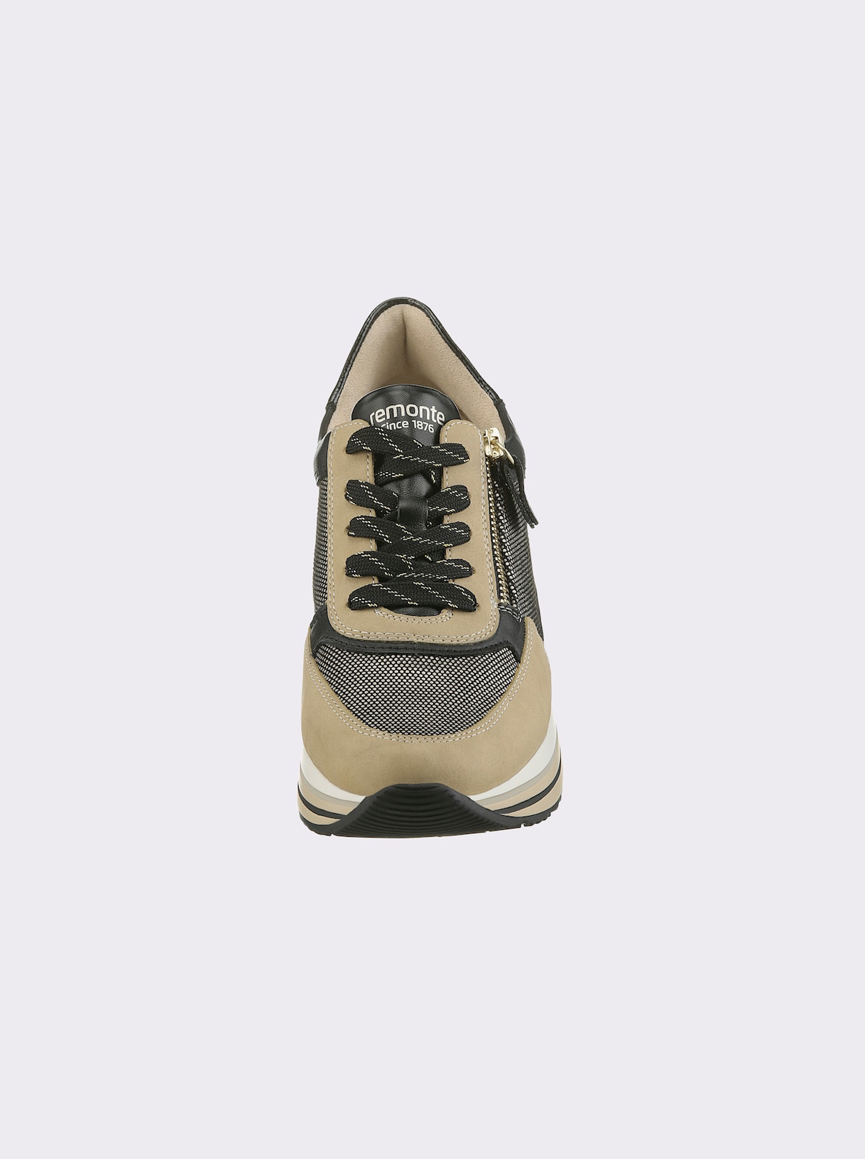 Remonte Sneaker - beige/zwart