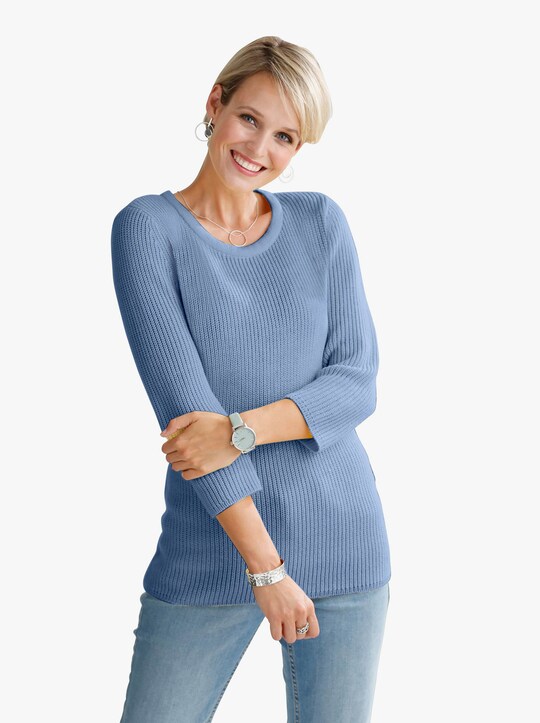 Pullover - blau