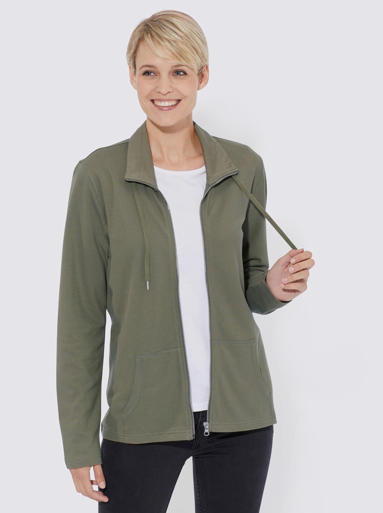 Shirtjacke - khaki