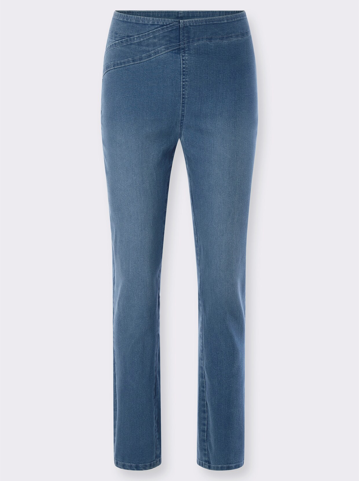 Jeans - blue-bleached