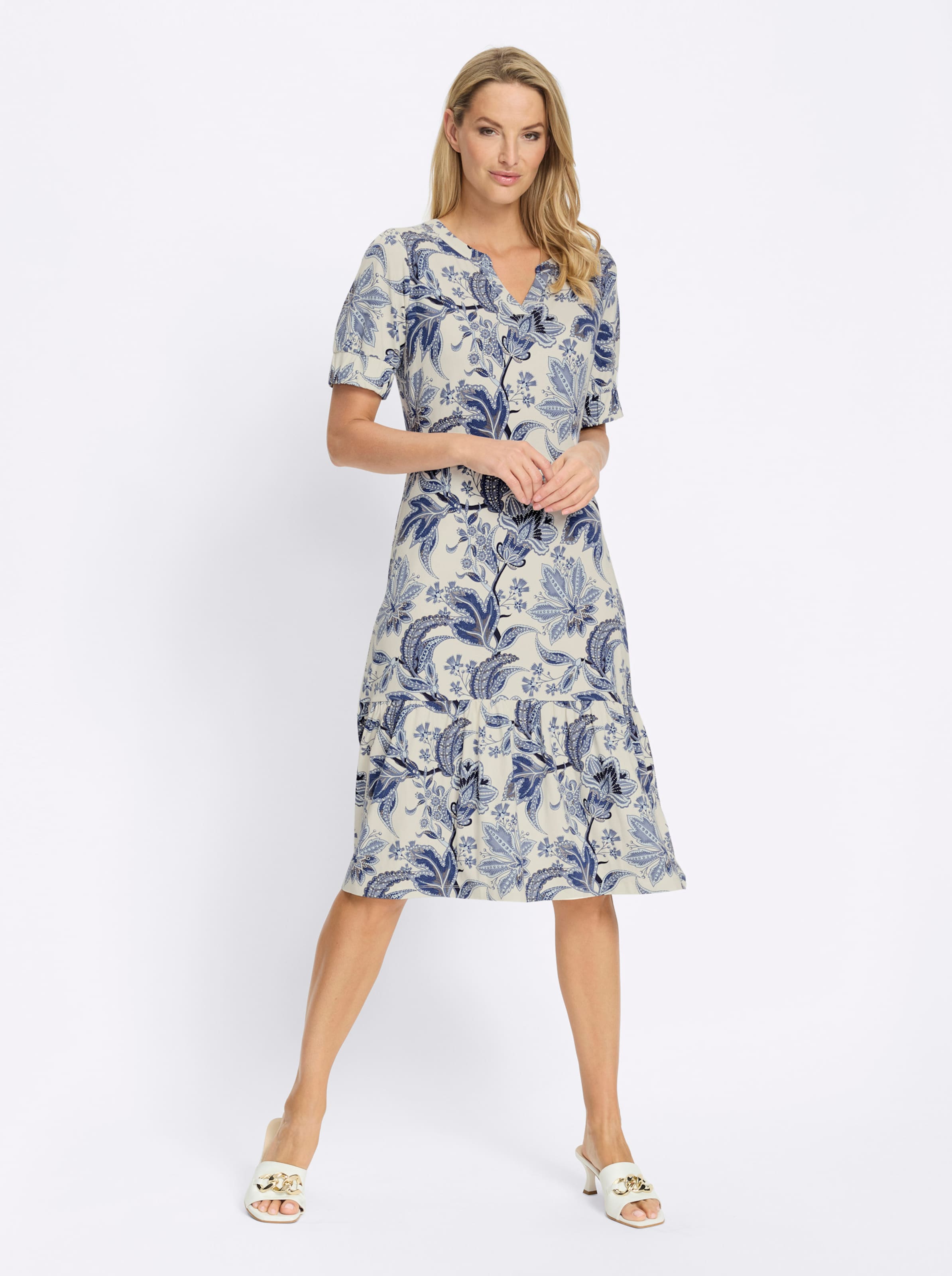 Druckkleid