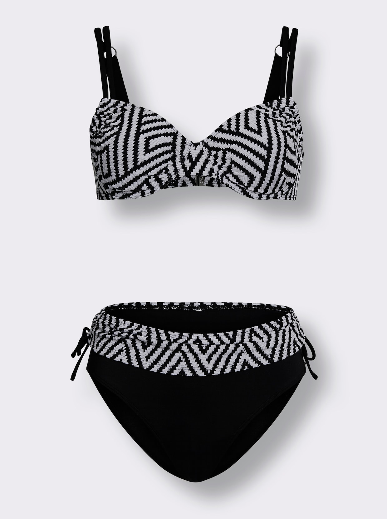 bikini - zwart/wit