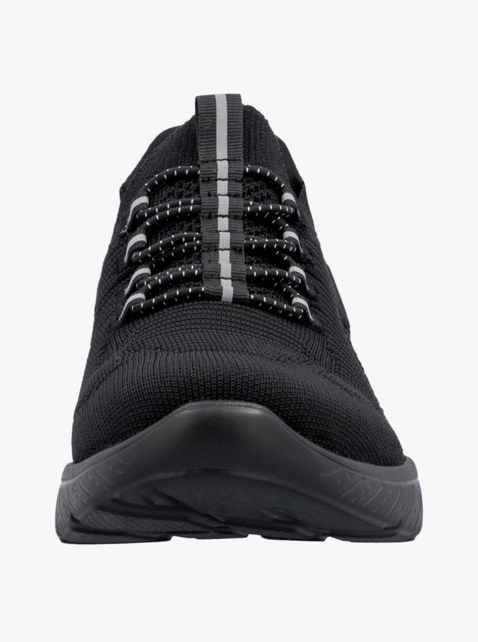 Rieker Slipper mit trittdämpfender Sohle - schwarz