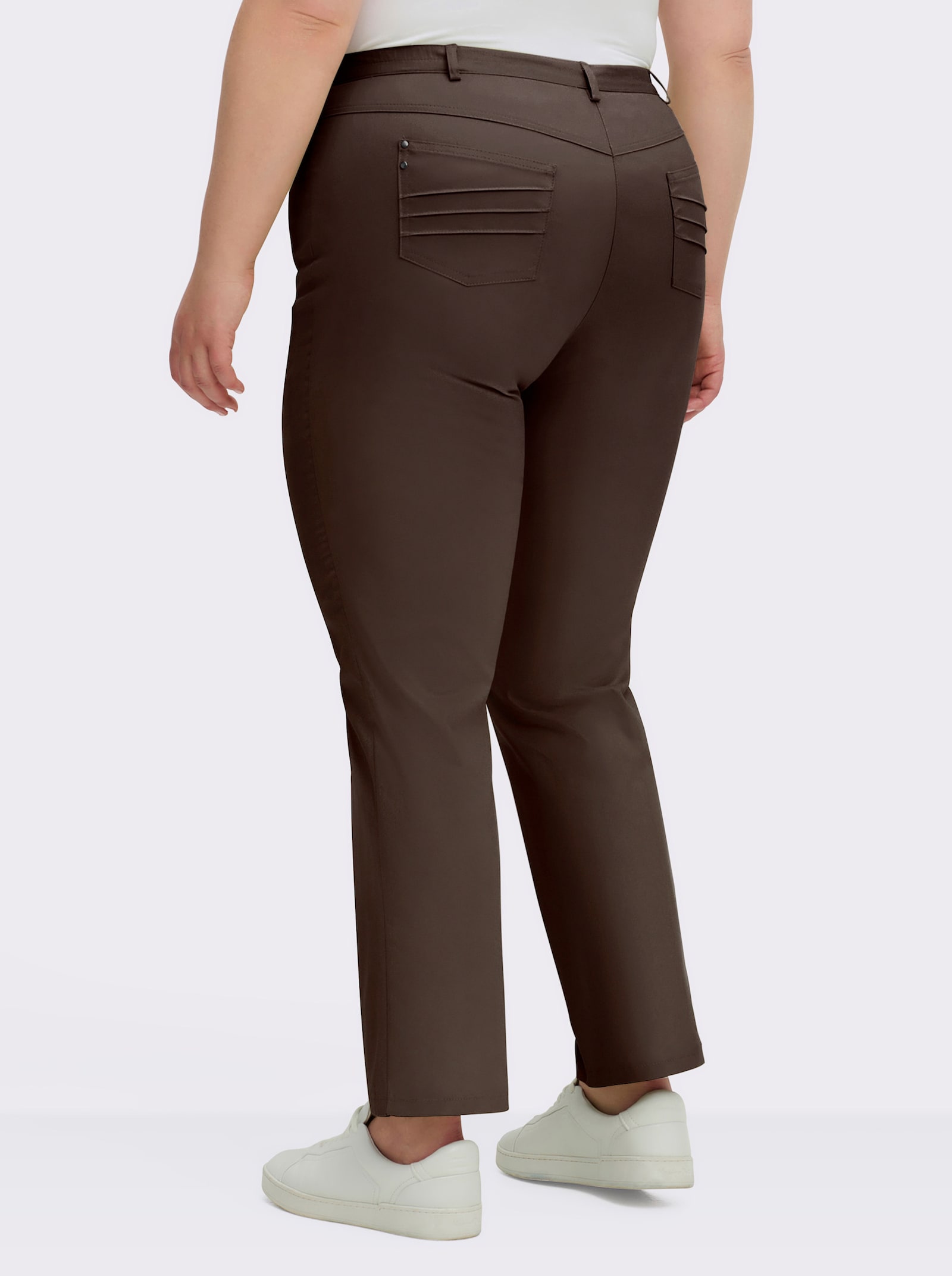 Cosma Funktionshose schmutzabweisend und knitterarm - mokka