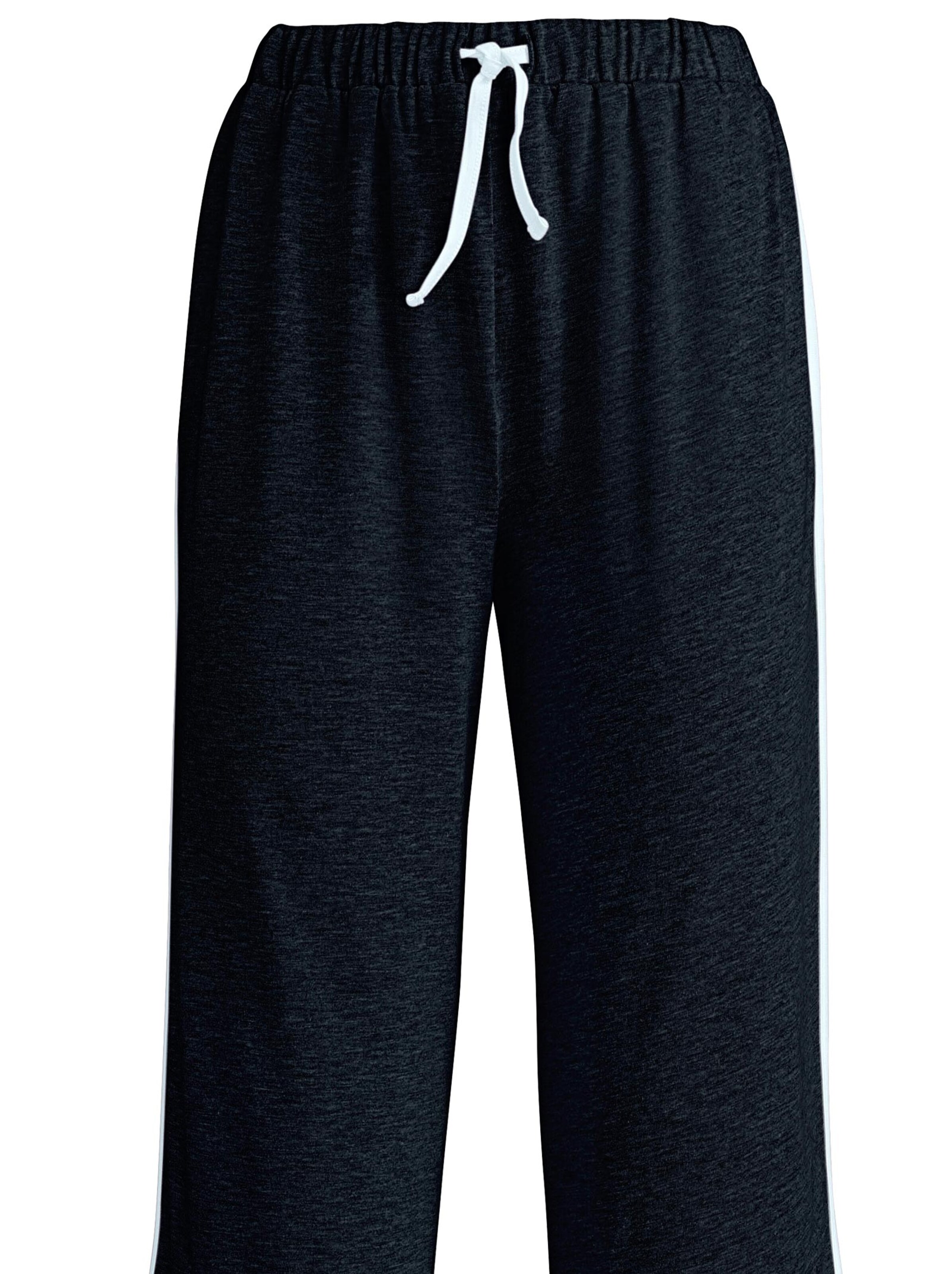 Capri-Freizeithose - schwarz