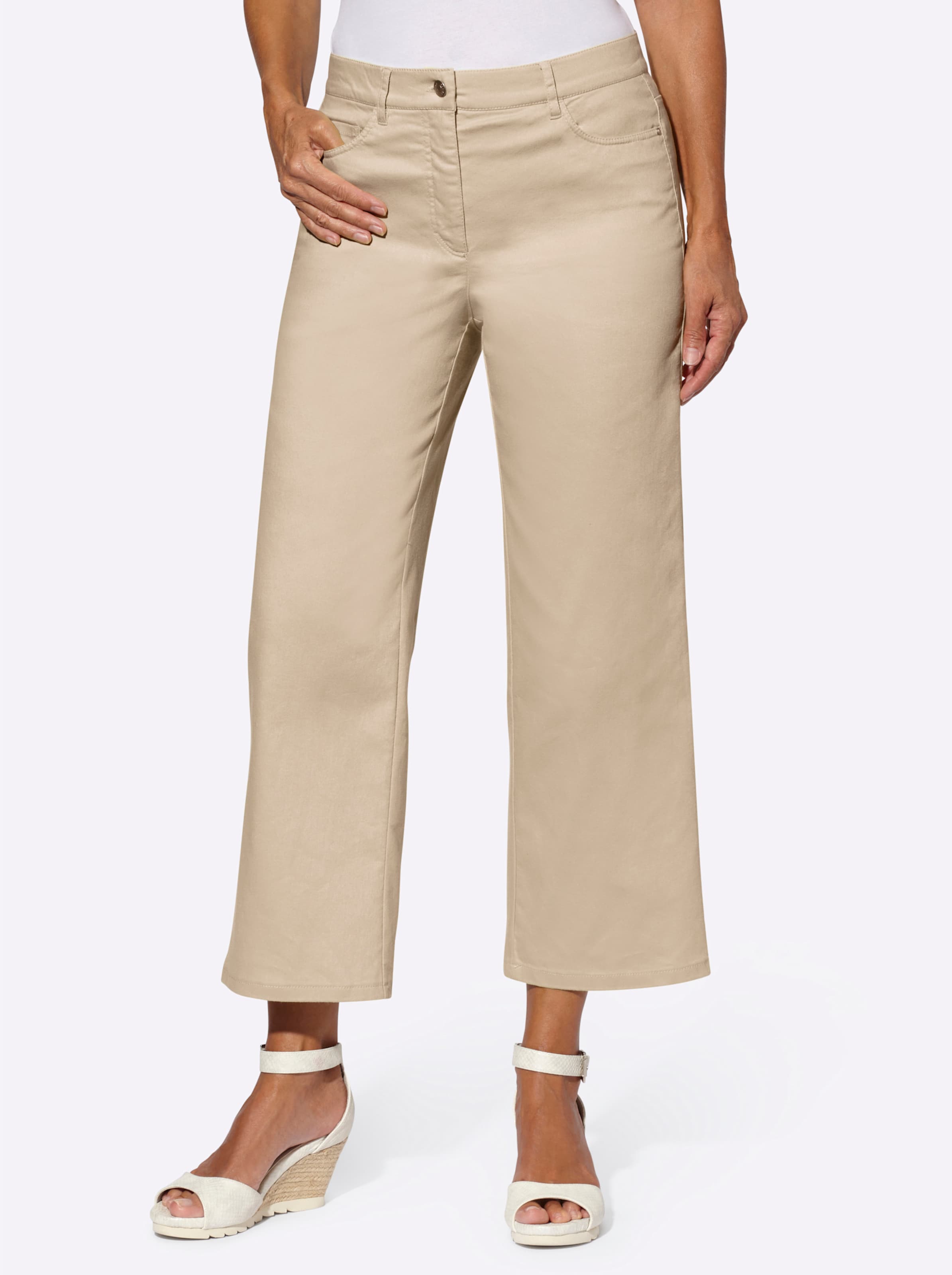 Witt Damen Culotte, beige