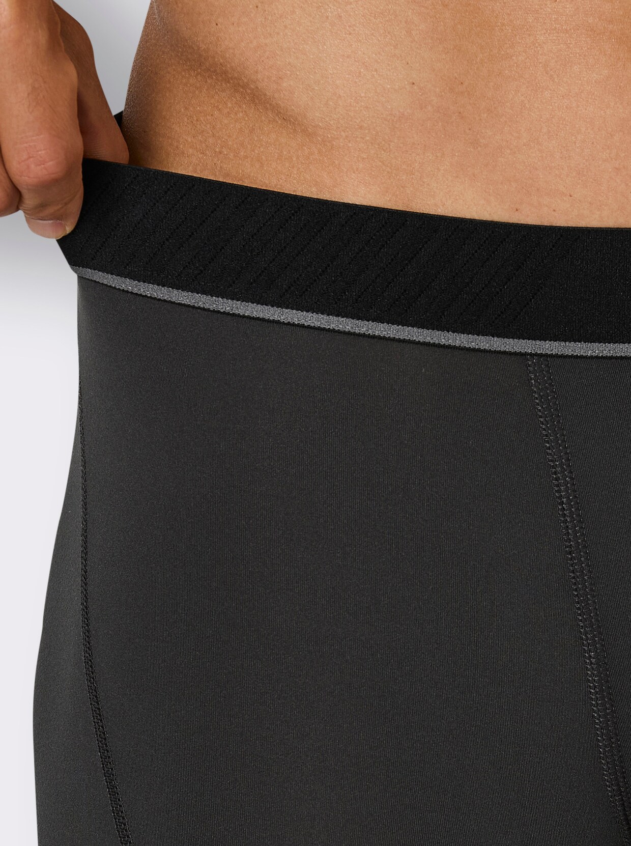 Adidas Pants - schwarz + grau + anthrazit