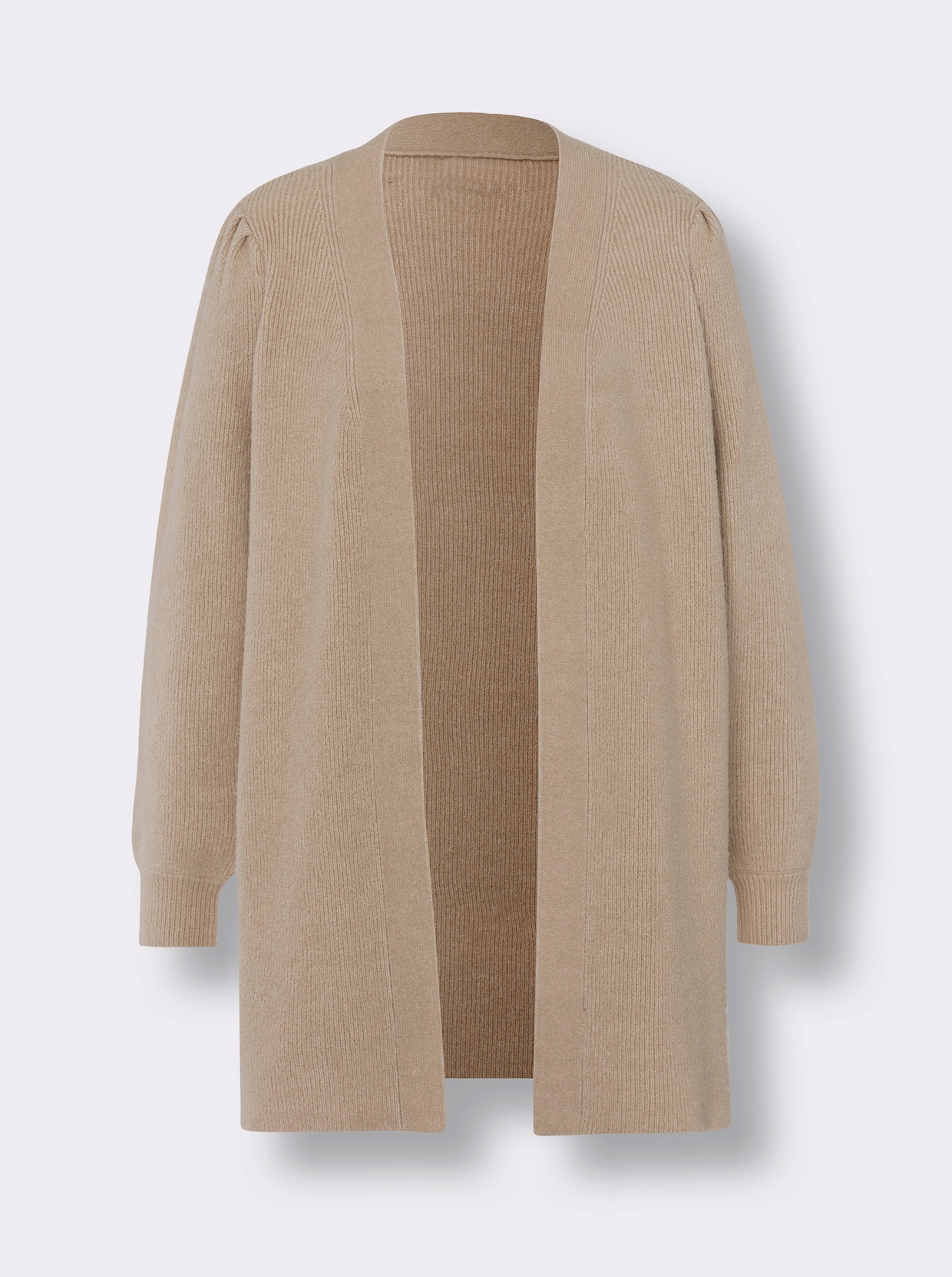 heine Strickjacke - beige-meliert